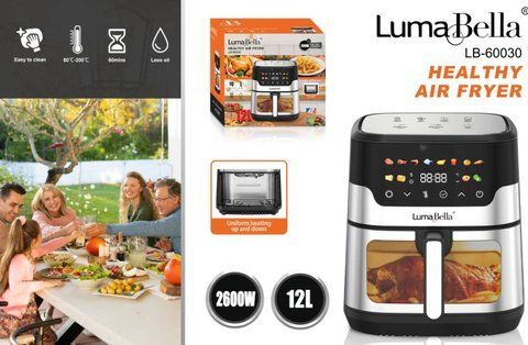 Аерофритюрниця LumaBella LB-60030, 12 л, 2600 Вт VB-1242596 фото