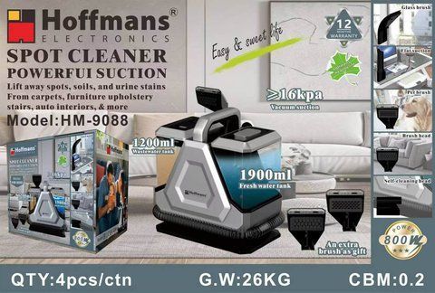 Пароочисник Hoffmans 800W HM-9088 VB-1242965 фото