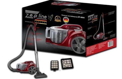 Пилесос контейнерний для сухого збору Zepline ZP-6804 4000Вт VB-1222236-01 фото
