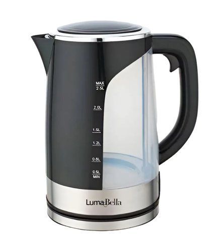 Електрочайник зі скла LumaBella LB59010 2.5 л, 2200 Вт VB-1222180 фото