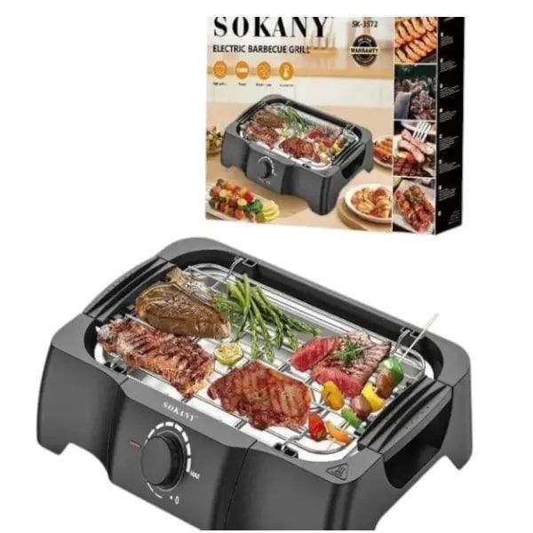 Електричний гриль-барбекю Sokany SK-3572 1500 Вт VB-1254327 фото