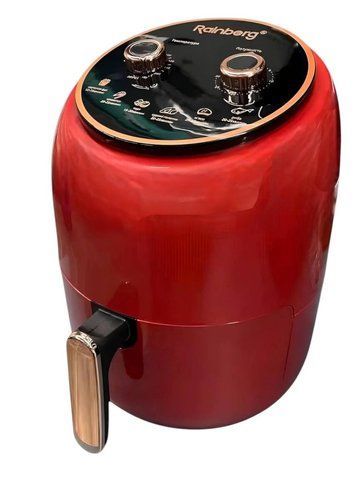 Фритюрниця повітряна Rainberg RB-2318 8,5 л, 3800 Вт, червоний VB-1242953-01 фото