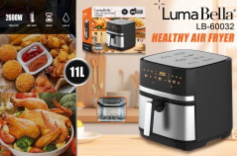 Професійна аерофритюрниця LumaBella LB-60032 11 л 2600 Вт VB-1240341 фото