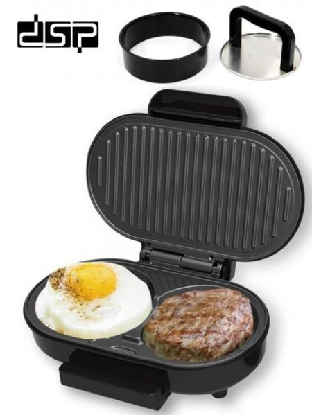 Гриль-котлетниця для гамбургерів Hamburger Maker DSP KC 1124 VB-1294016 фото