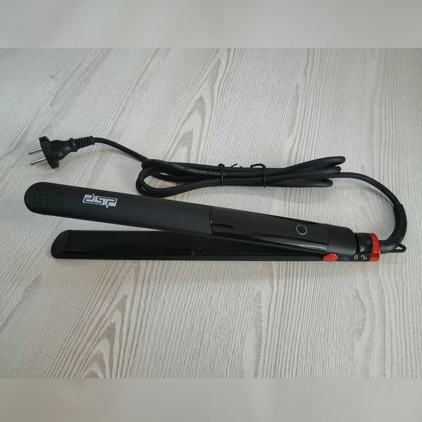 Професійна праска випрямляч для волосся DSP 10183 Чорна VB-1298387-01 фото