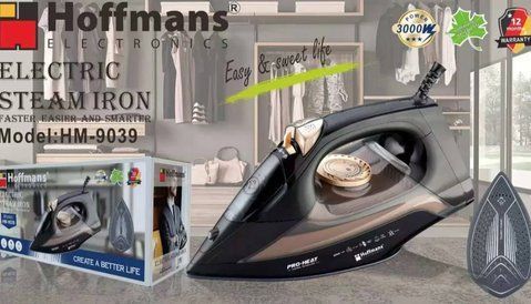 Парова Праска Hoffmans HM-9039 3000W VB-1243132 фото