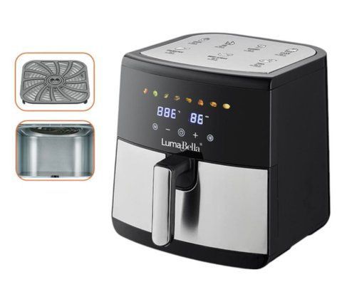 Професійна аерофритюрниця LumaBella LB-60019, 8 л 1800 Вт VB-1243229 фото