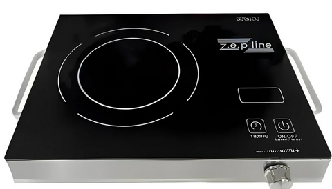 Інфрачервона одноконфоркова електрична плита Zepline ZP-061 2200W VB-1282831 фото